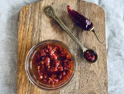 Marinad med tomat och chili