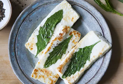 Stekt halloumi