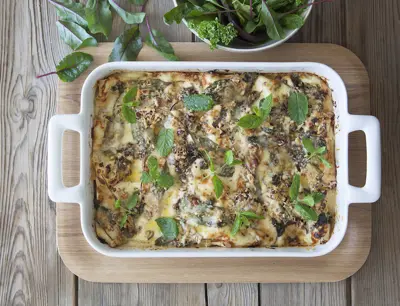 Vegetarisk lasagne