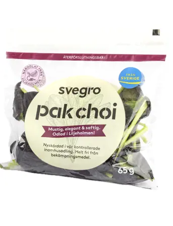 Pak choi i påse från Svegro