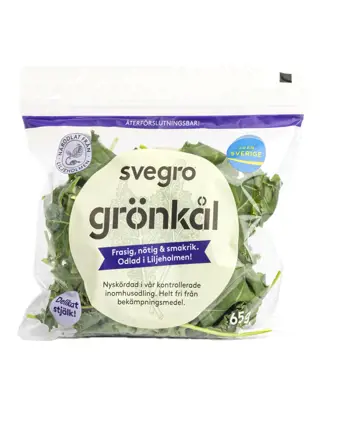 Grönkål i påse från Svegro