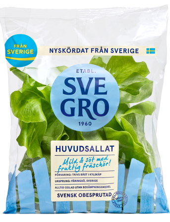 Huvudsallat i påse